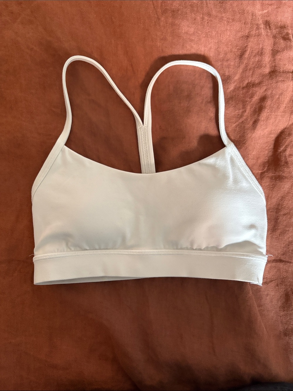 Lululemon Y bra in white